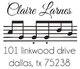 Music Staff Square Address Labels Image 2 of 2